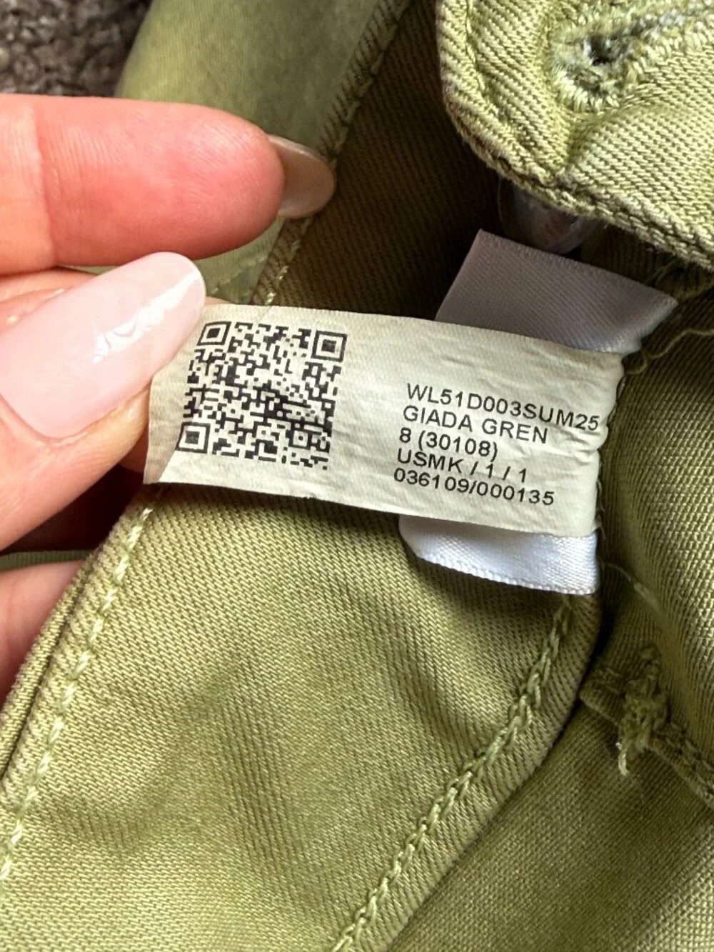 LC Lauren Conrad Super High Rise Patch Pocket Shorts | Giada Green | Size 8